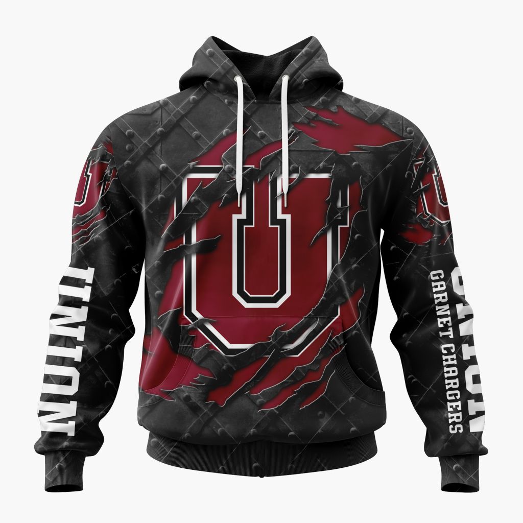 NCAA Union Garnet Chargers Special Black Metal Design ST2601