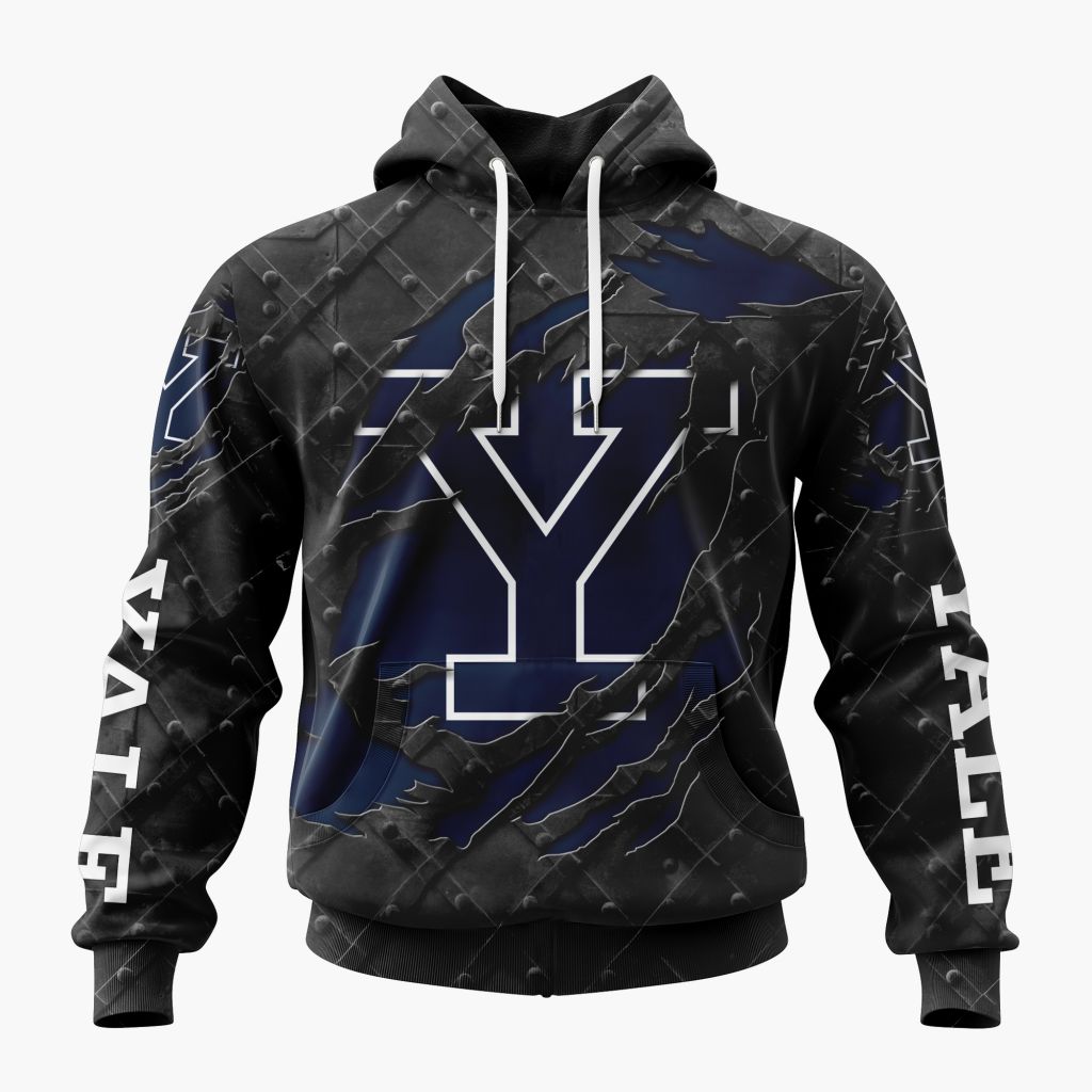 NCAA Yale Bulldogs Special Black Metal Design ST2601