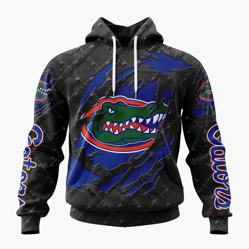 Florida Gators Personalized Black Metal Design