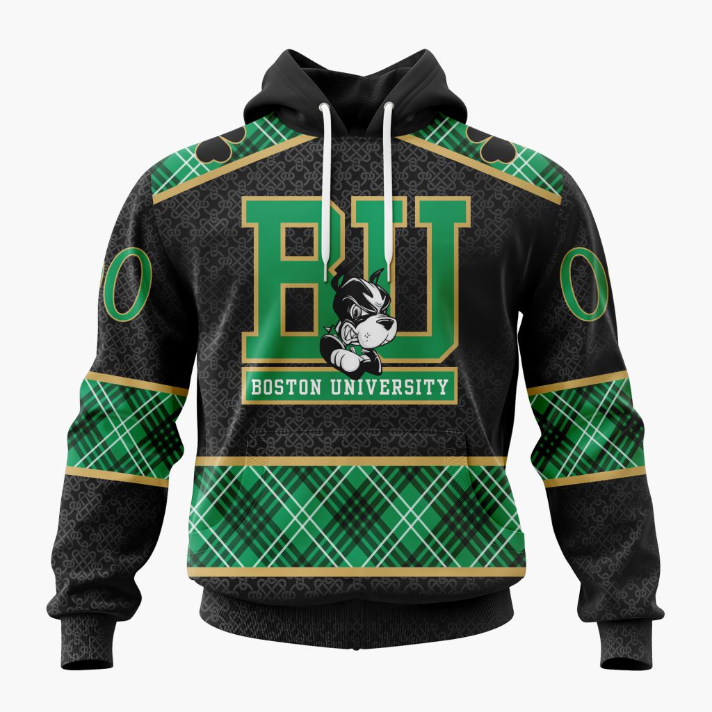 NCAA Boston University Terriers Personalized St.Patrick's Day Design ST2602