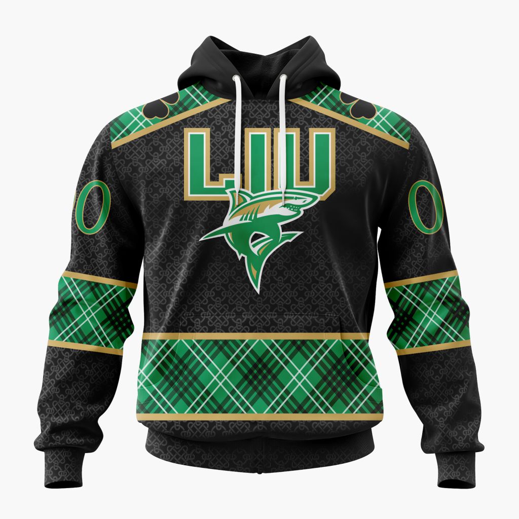 NCAA LIU Sharks Personalized St.Patrick's Day Design ST2602