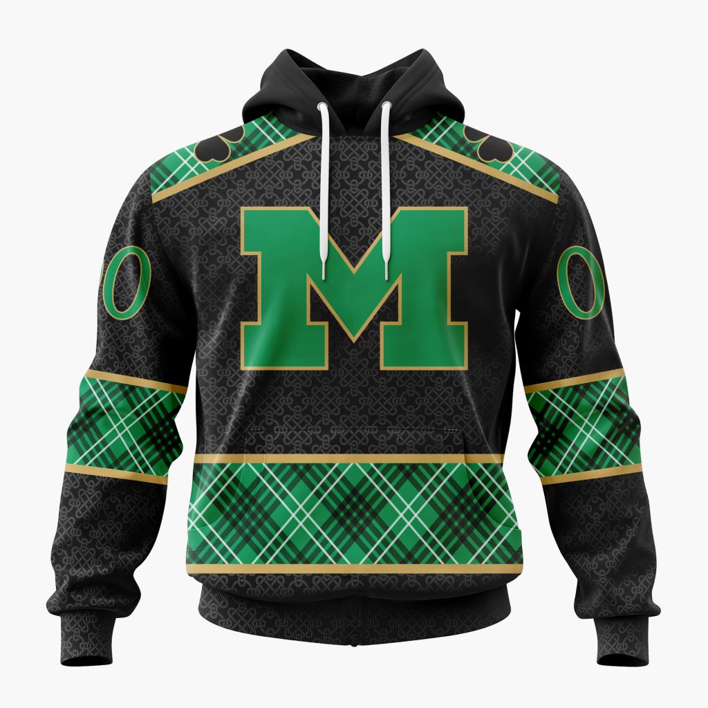 NCAA Michigan Wolverines Personalized St.Patrick's Day Design ST2602
