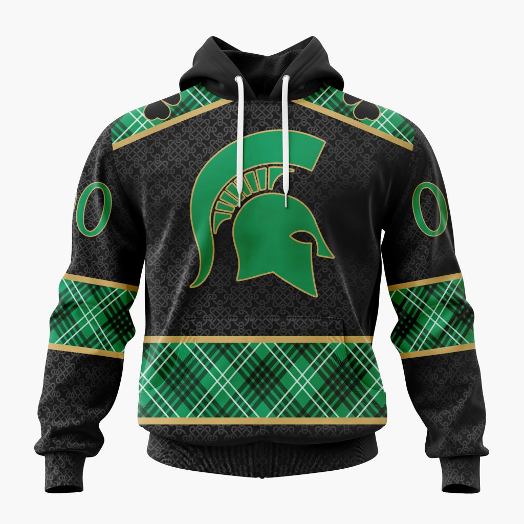 NCAA Michigan State Spartans Personalized St.Patrick's Day Design ST2602
