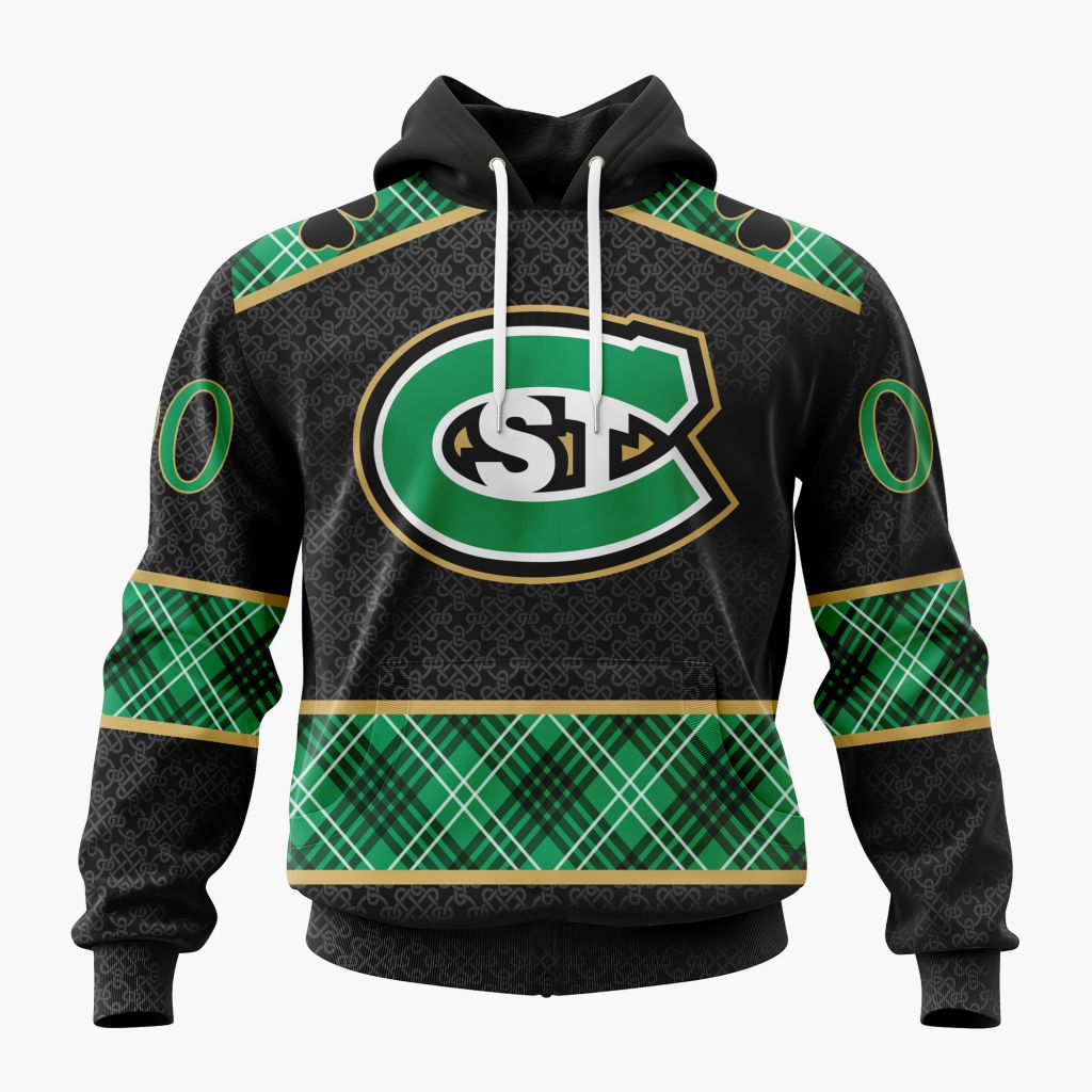 NCAA St. Cloud State Huskies Personalized St.Patrick's Day Design ST2602