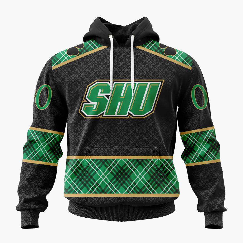 NCAA Sacred Heart Pioneers Personalized St.Patrick's Day Design ST2602