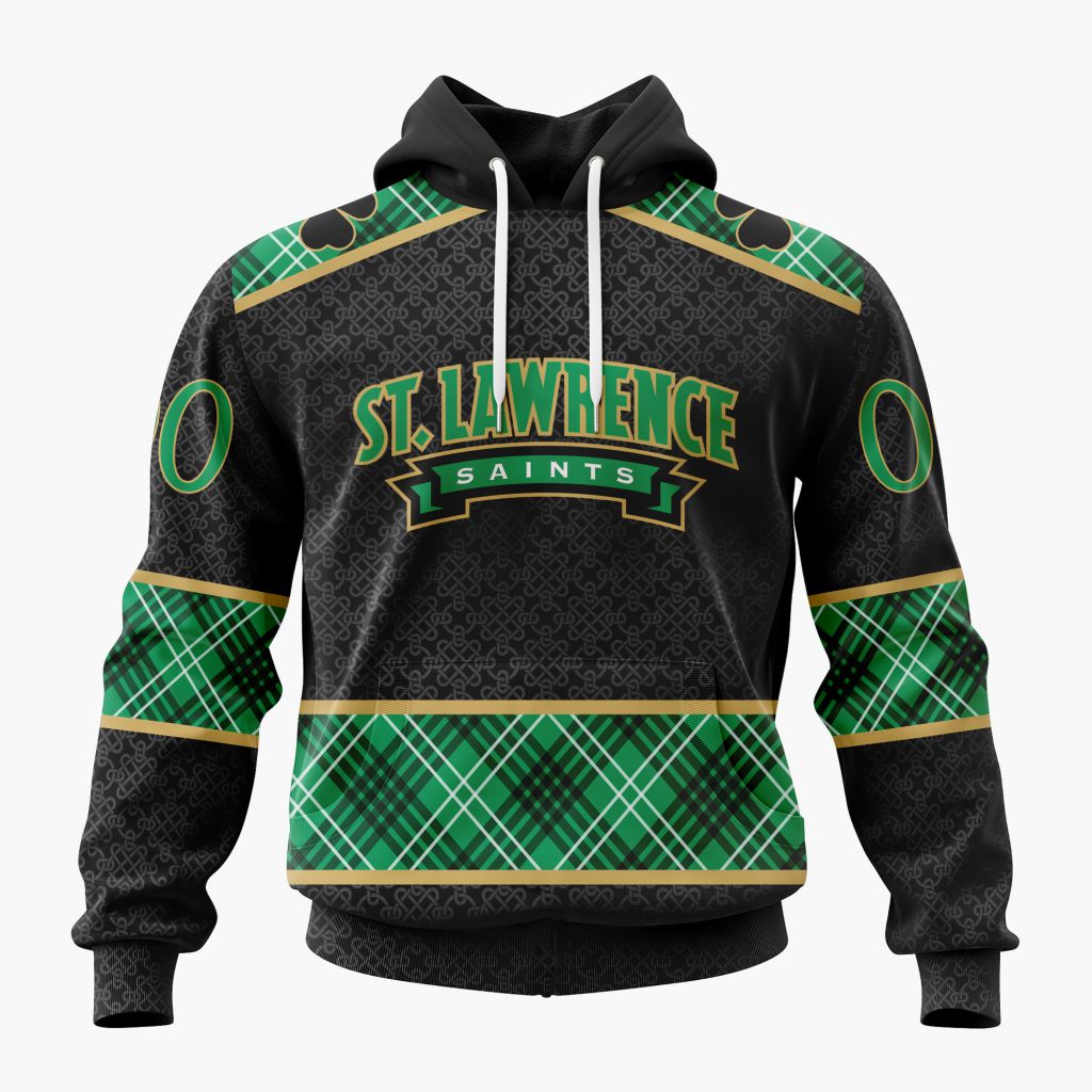 NCAA St. Lawrence Saints Personalized St.Patrick's Day Design ST2602