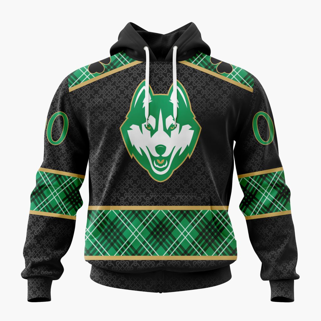NCAA Connecticut Huskies Personalized St.Patrick's Day Design ST2602