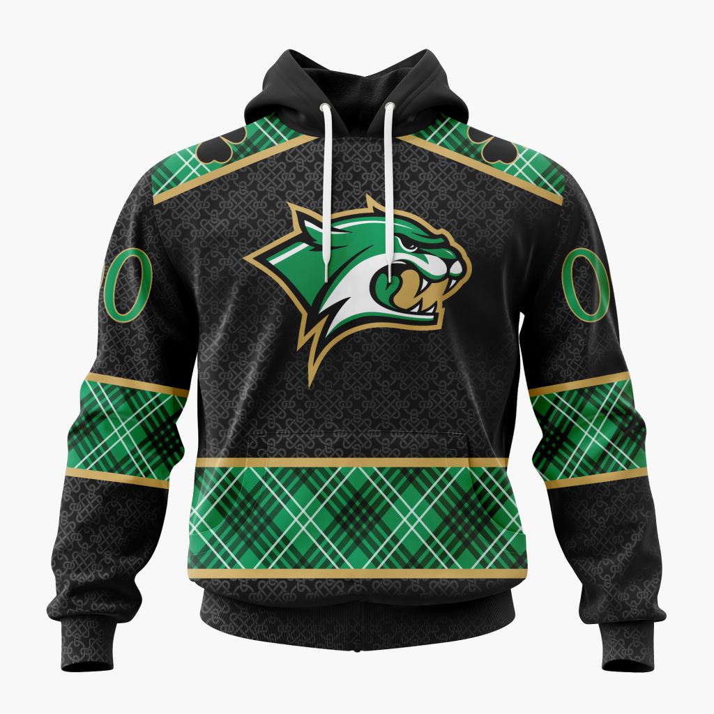 NCAA New Hampshire Wildcats Personalized St.Patrick's Day Design ST2602