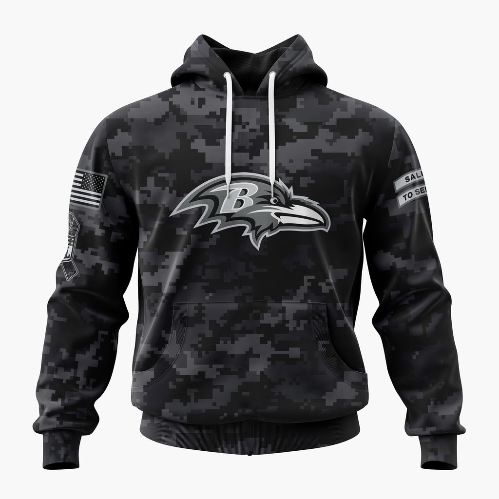 NFL Baltimore Ravens Special 2026-27 Salute to Service Design ST2601