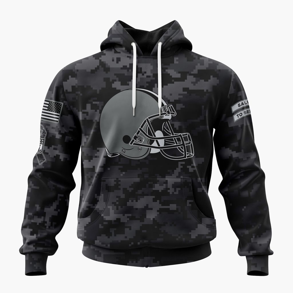 NFL Cleveland Browns Special 2026-27 Salute to Service Design ST2601
