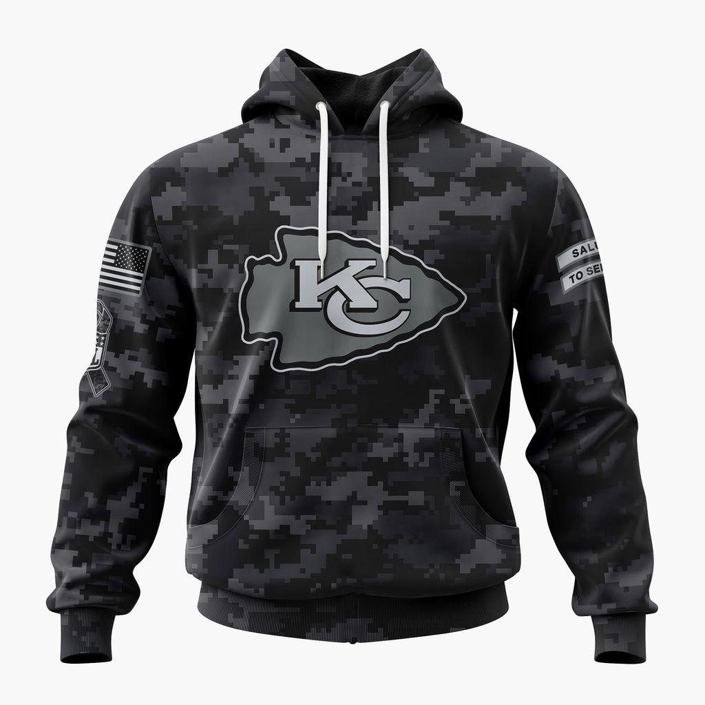 NFL Kansas City Chiefs Special 2026-27 Salute to Service Design ST2601