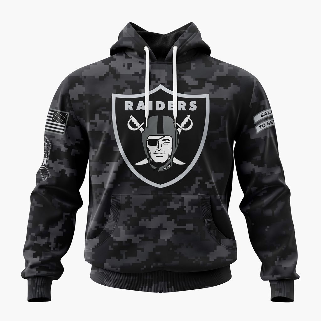 NFL Las Vegas Raiders Special 2026-27 Salute to Service Design ST2601