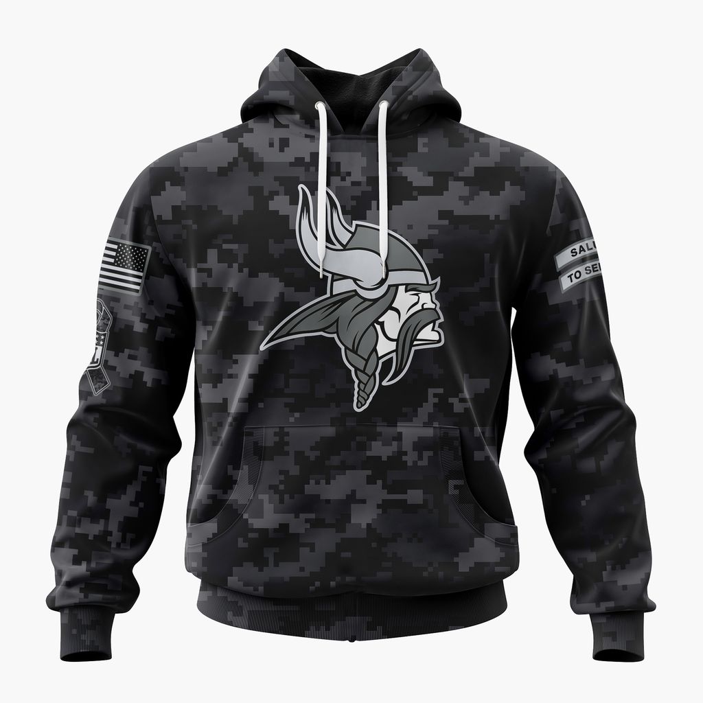 NFL Minnesota Vikings Special 2026-27 Salute to Service Design ST2601