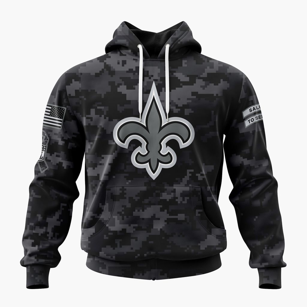 NFL New Orleans Saints Special 2026-27 Salute to Service Design ST2601