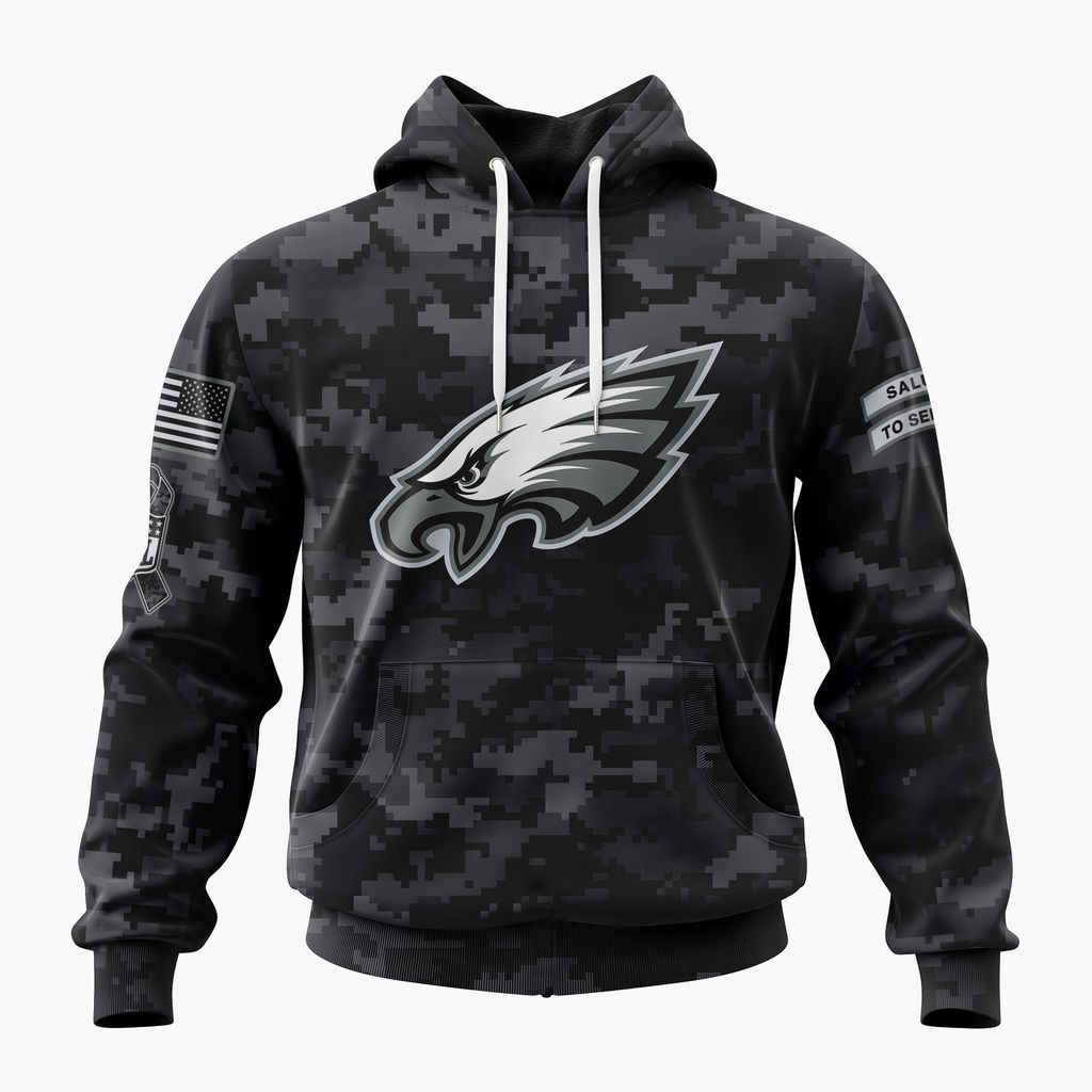 NFL Philadelphia Eagles Special 2026-27 Salute to Service Design ST2601