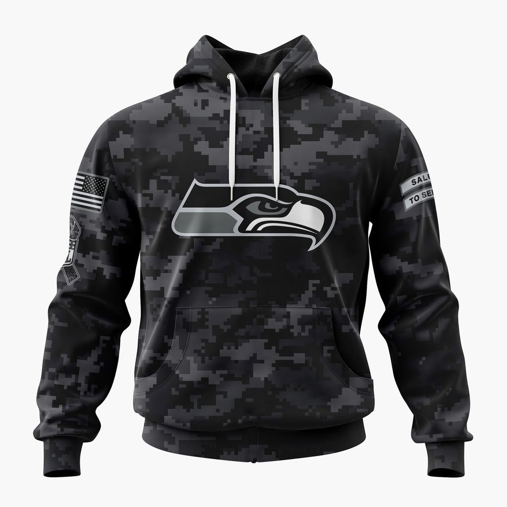 NFL Seattle Seahawks Special 2026-27 Salute to Service Design ST2601