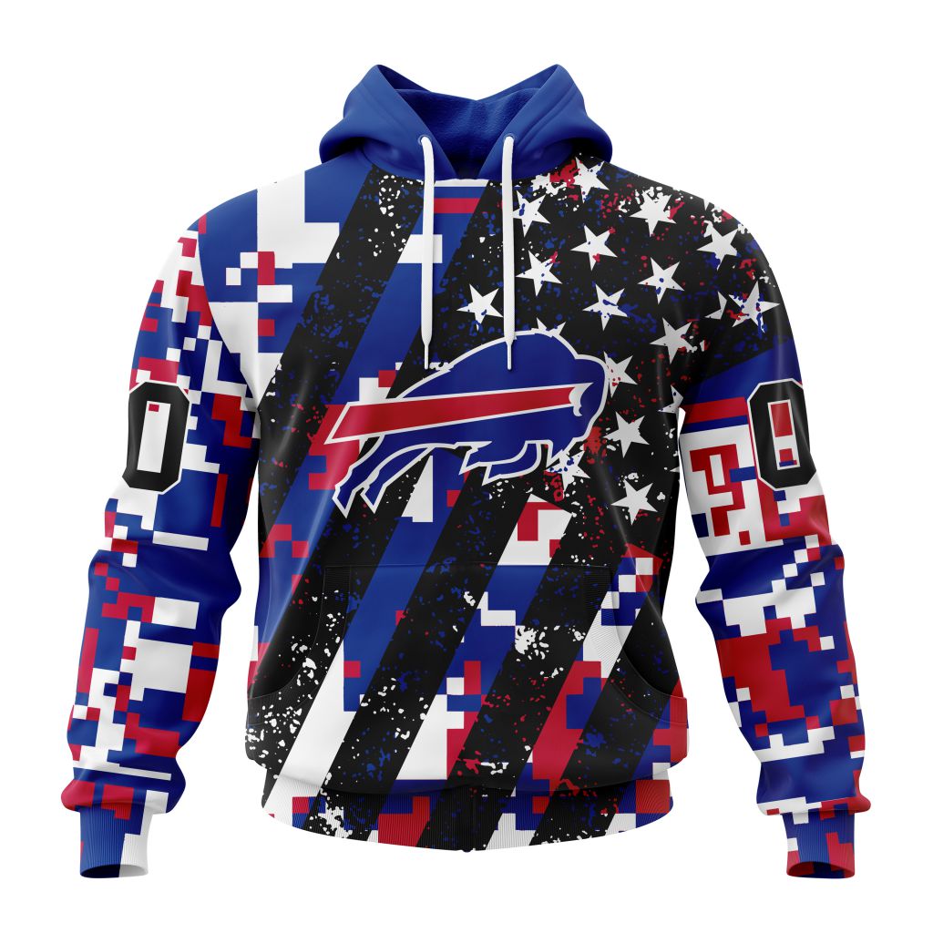 NFL Buffalo Bills Special Camo Design For Veterans Day ST2302