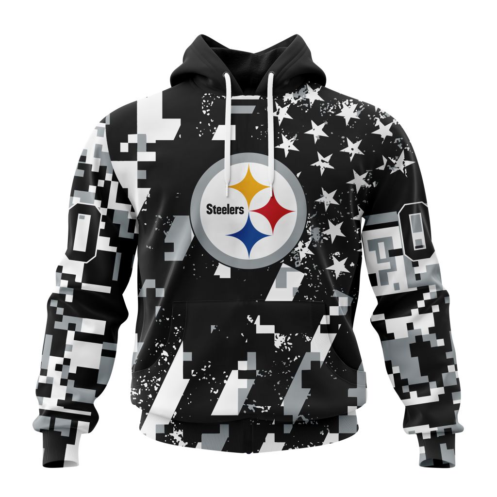 NFL Pittsburgh Steelers Special Camo Design For Veterans Day ST2302