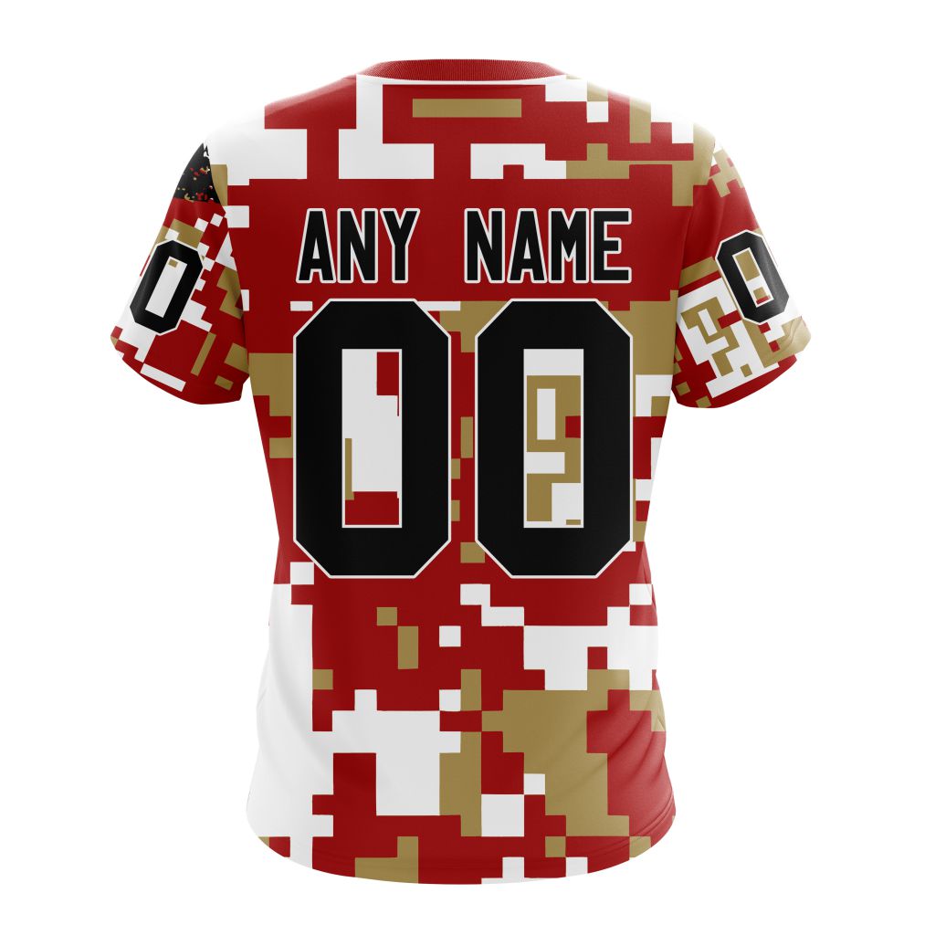 NFL San Francisco 49ers Special Camo Design For Veterans Day ST2302 ...