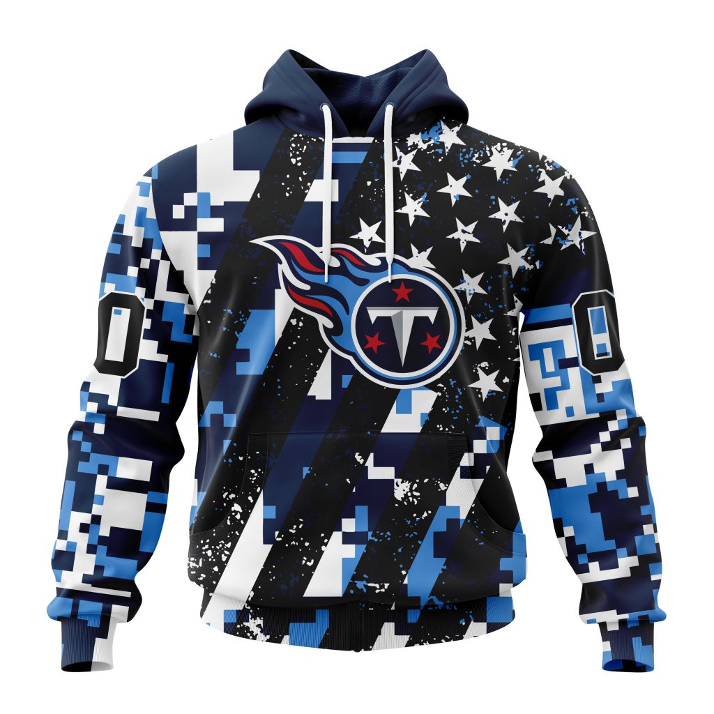 NFL Tennessee Titans Special Camo Design For Veterans Day ST2302