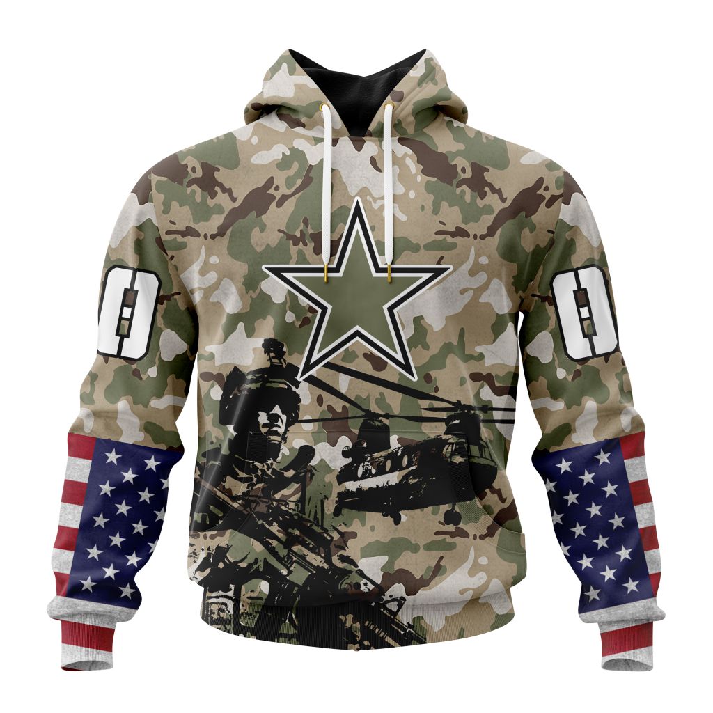 NFL Dallas Cowboys Special Salute To Service Design ST2304