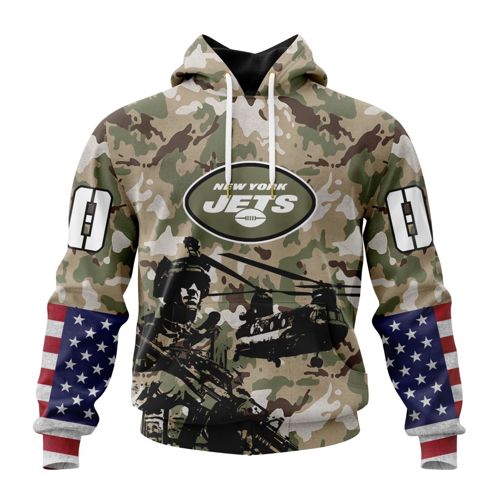 NFL New York Jets Special Salute To Service Design ST2304