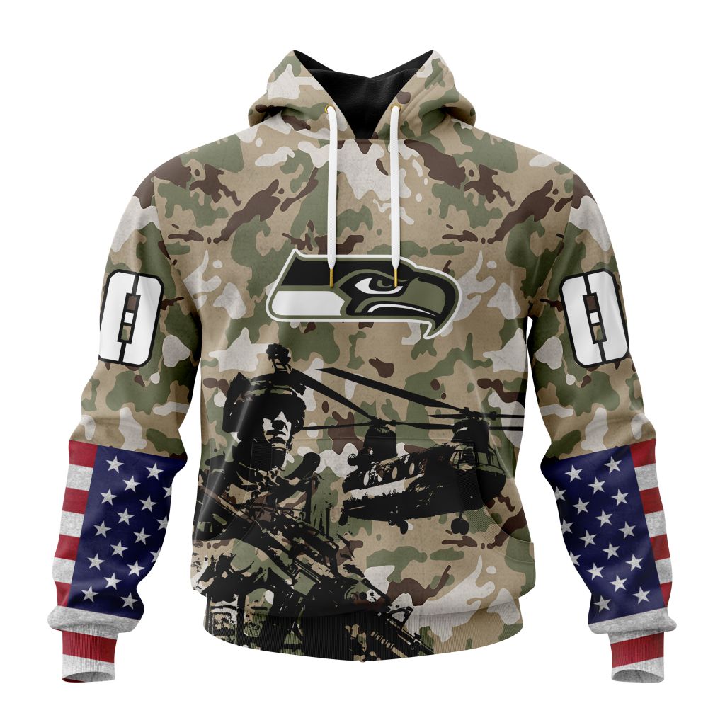 NFL Seattle Seahawks Special Salute To Service Design ST2304