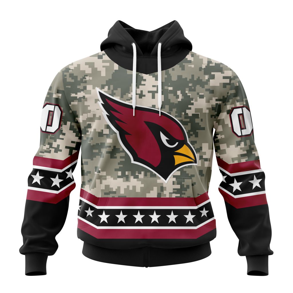 NFL Arizona Cardinals Special Camo Design For Veterans Day ST2301