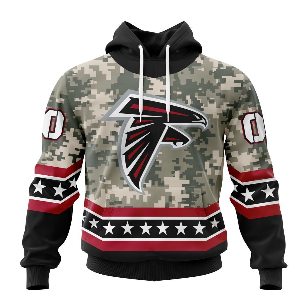 NFL Atlanta Falcons Special Camo Design For Veterans Day ST2301
