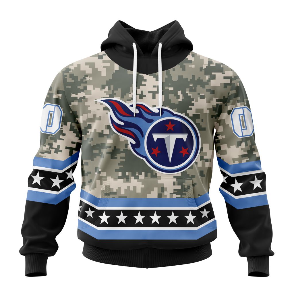 NFL Tennessee Titans Special Camo Design For Veterans Day ST2301