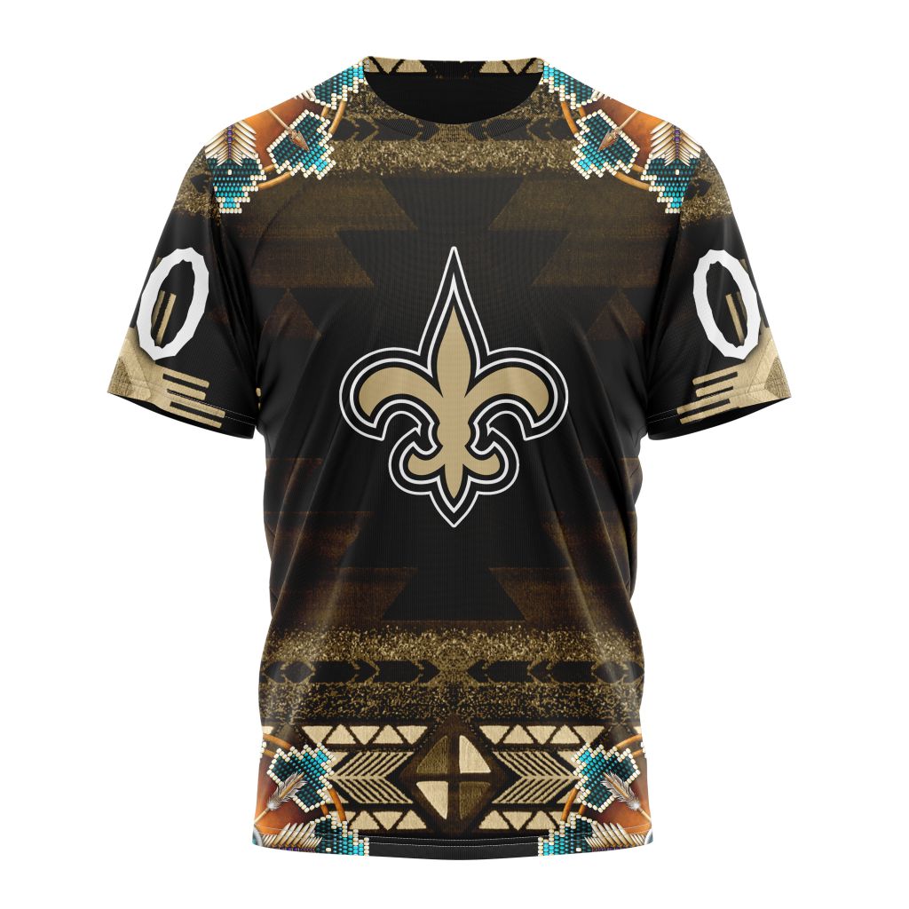 NFL New Orleans Saints Special Native Costume Design ST2302 - TeamColor