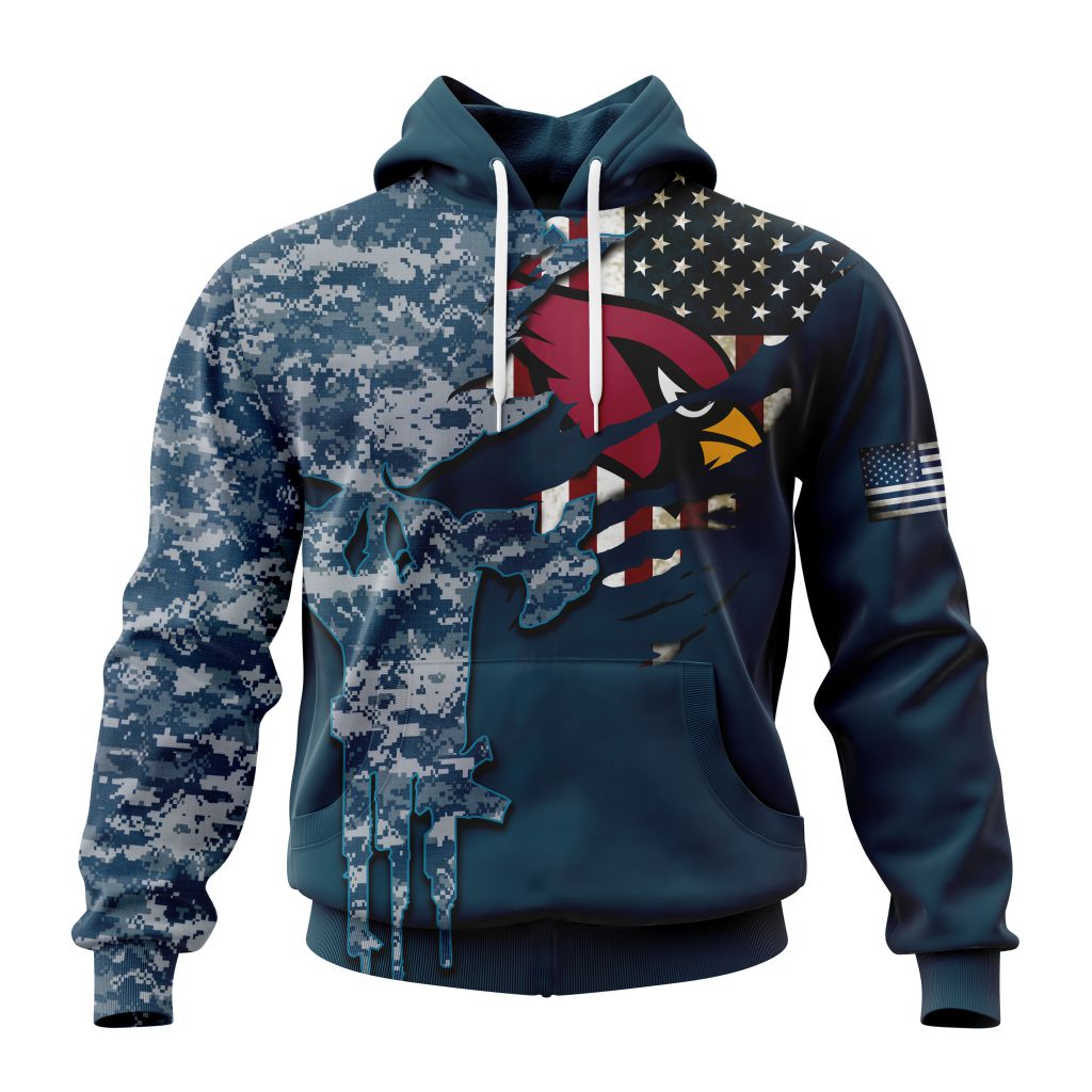 NFL Arizona Cardinals Special Navy Camo Veteran Design ST2301