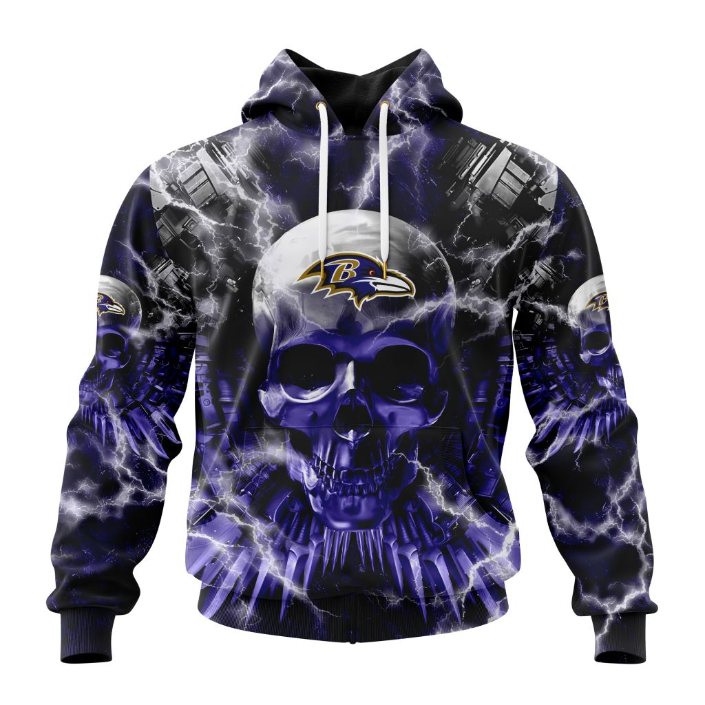 NFL Baltimore Ravens Special Expendables Skull Design ST2304