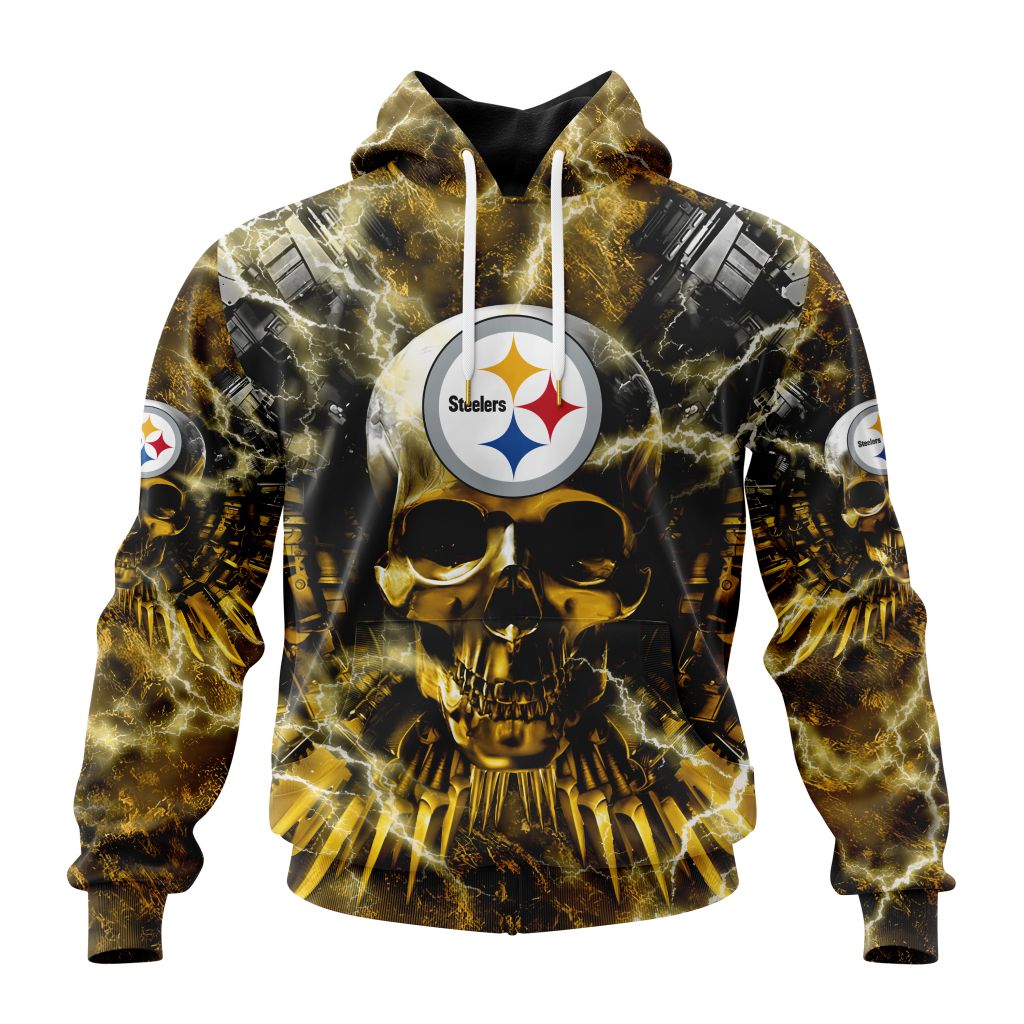 NFL Pittsburgh Steelers Special Expendables Skull Design ST2304