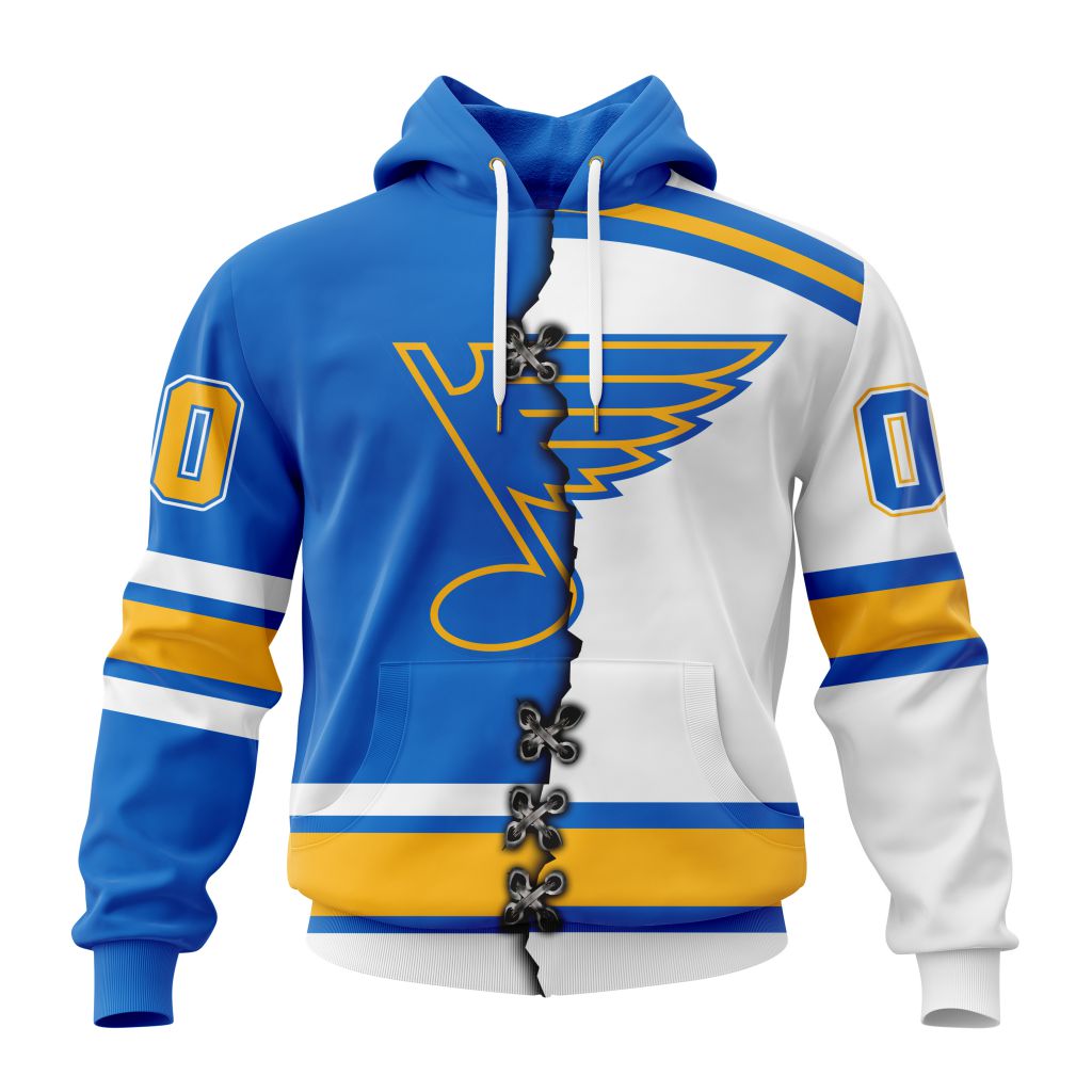 NHL St. Louis Blues Personalized New 2025/2026 Home Mix Away Design