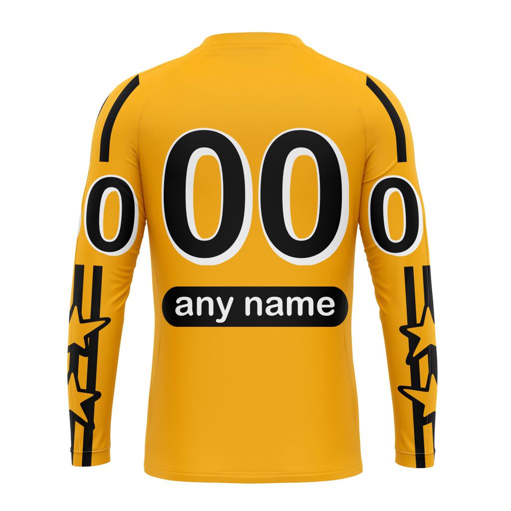 NHL Central Division Personalized 2024 NHL AllStar Game Yellow Kits