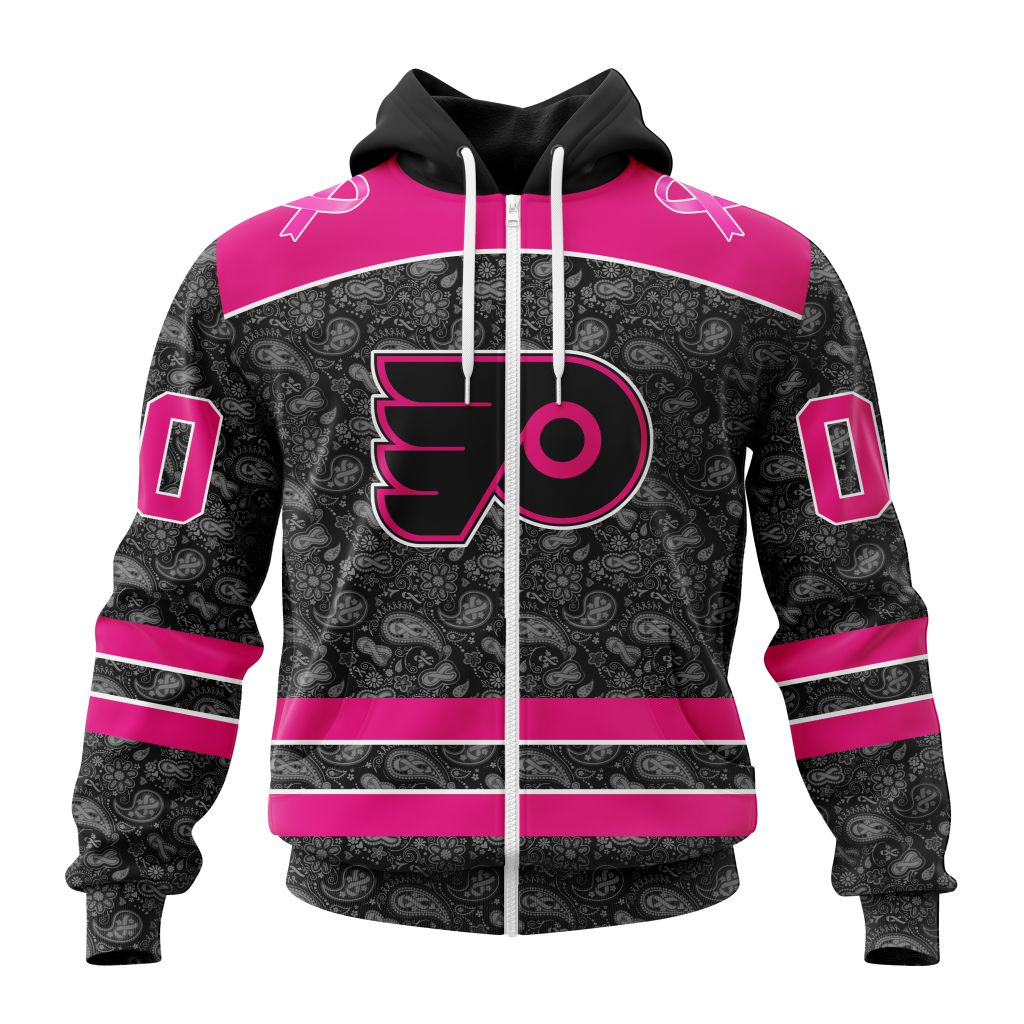 Philadelphia Flyers NHL Special Pink Breast Cancer Hockey Jersey