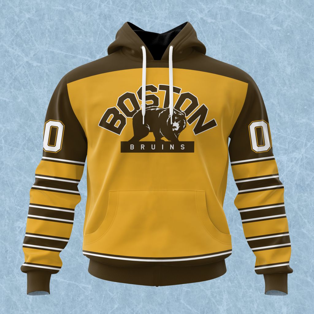 NHL Boston Bruins Special Colour Rush Design ST2502