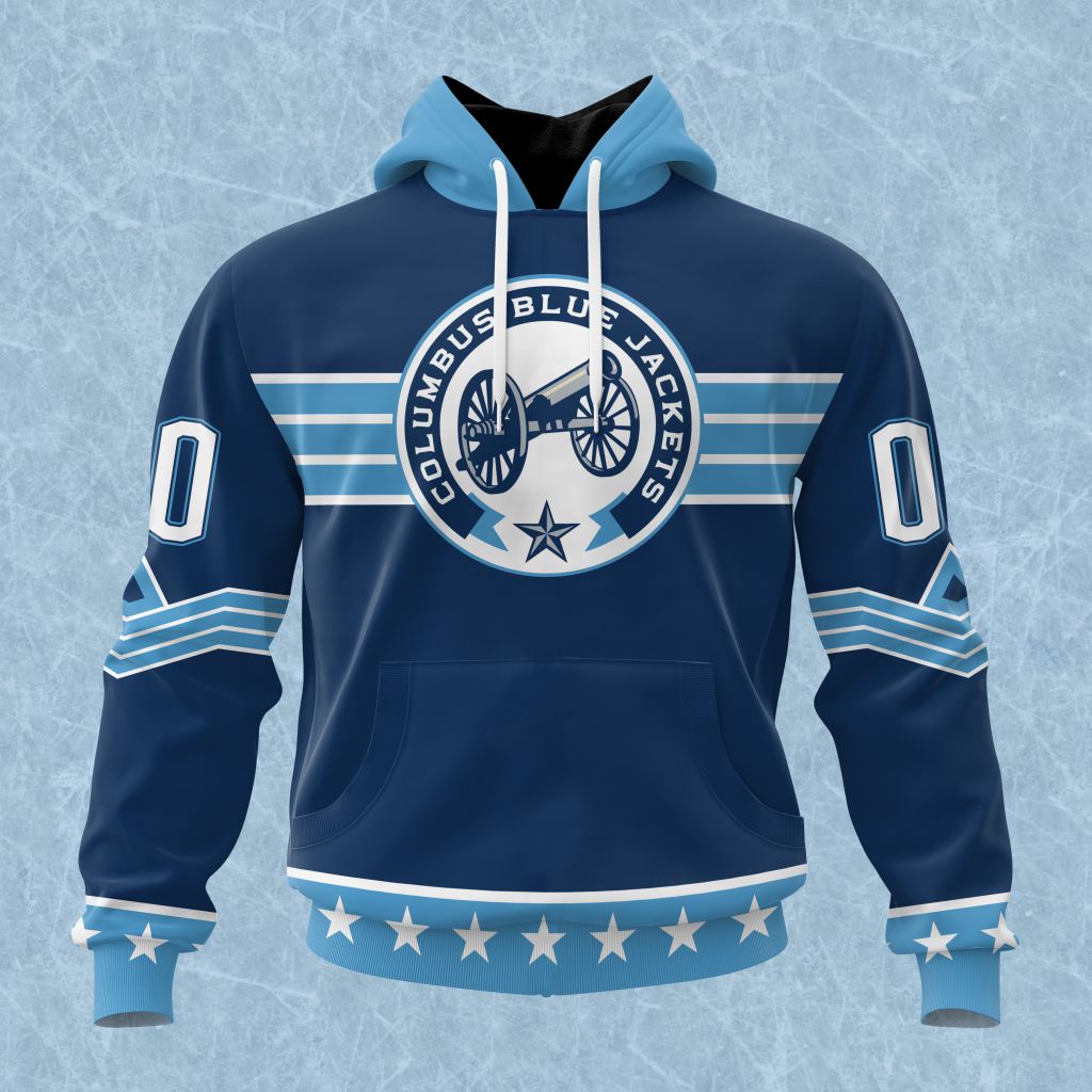 NHL Columbus Blue Jackets Special Colour Rush Design ST2502