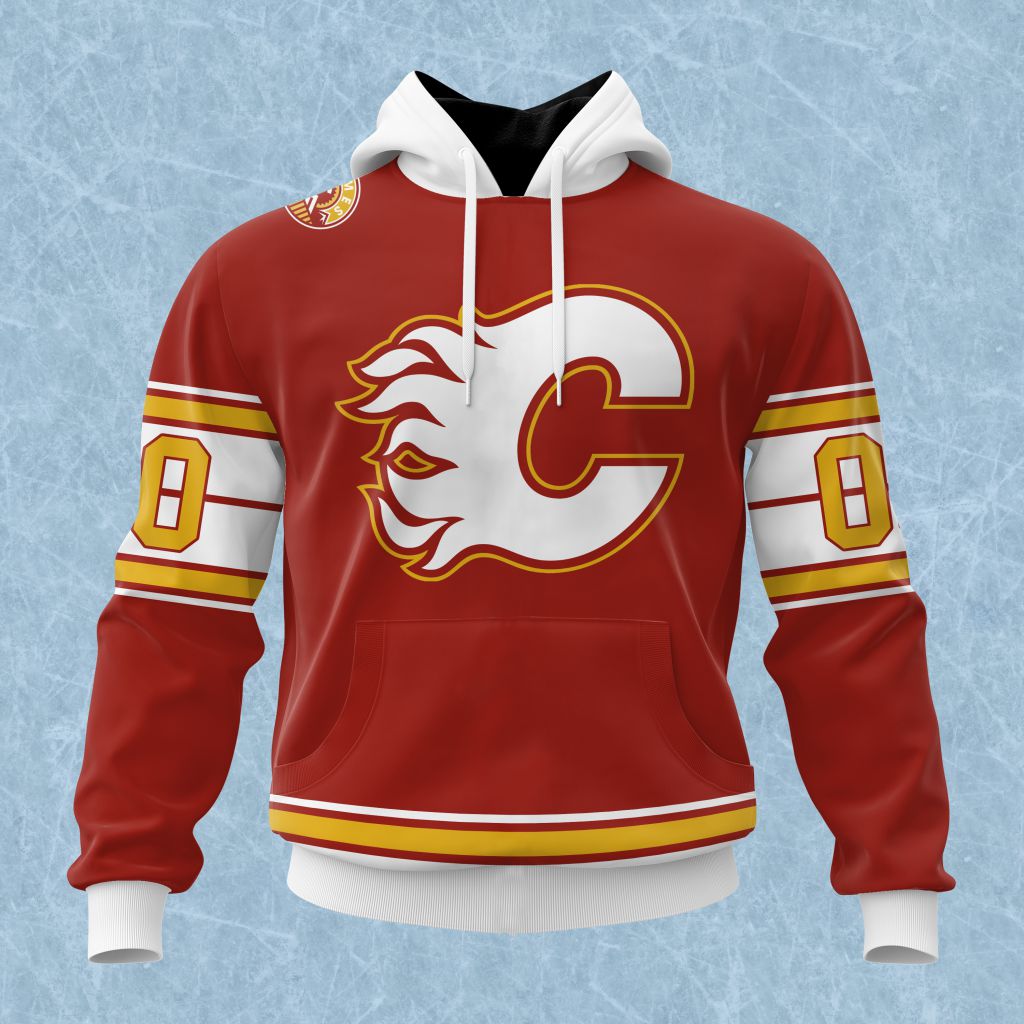 NHL Calgary Flames Special Colour Rush Design ST2502