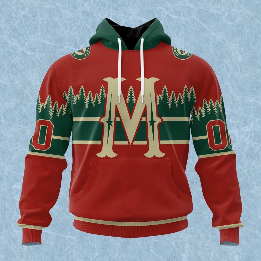 NHL Minnesota Wild Special Colour Rush Design ST2502