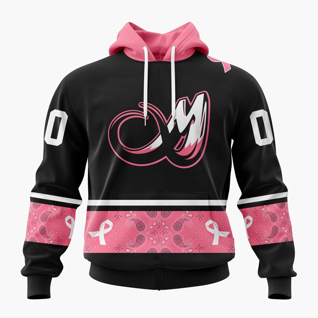 NLL Colorado Mammoth Special Pink Fights Breast Cancer Design ST2601