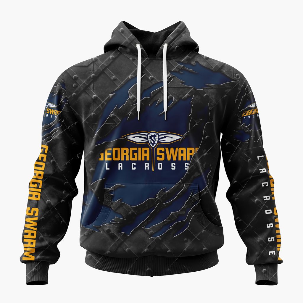 NLL Georgia Swarm Special Black Metal Design ST2601
