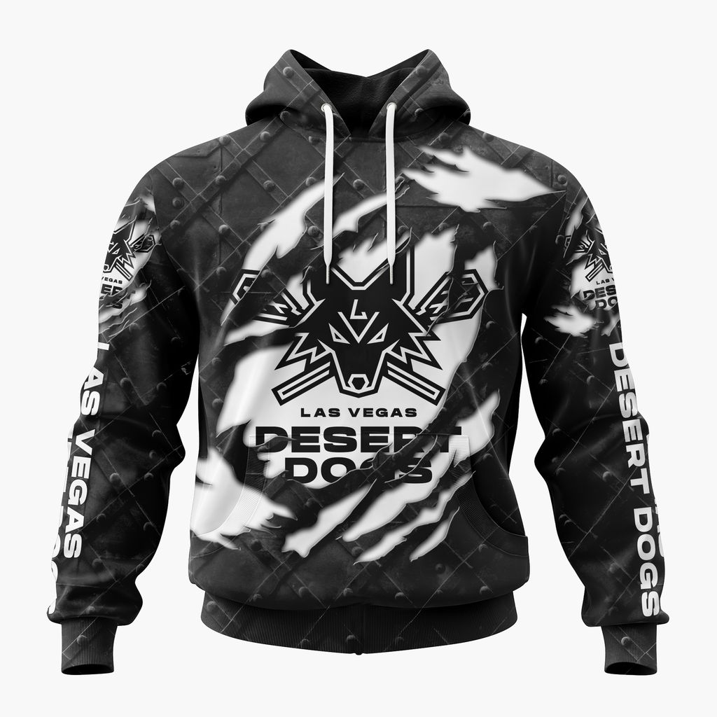 NLL Las Vegas Desert Dogs Special Black Metal Design ST2601