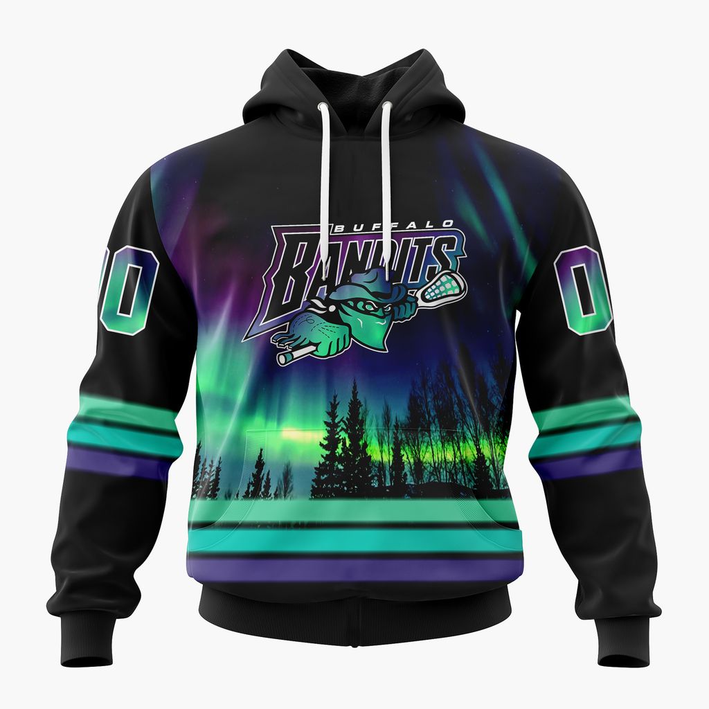 NLL Buffalo Bandits Special Design With Northern Lights ST2601