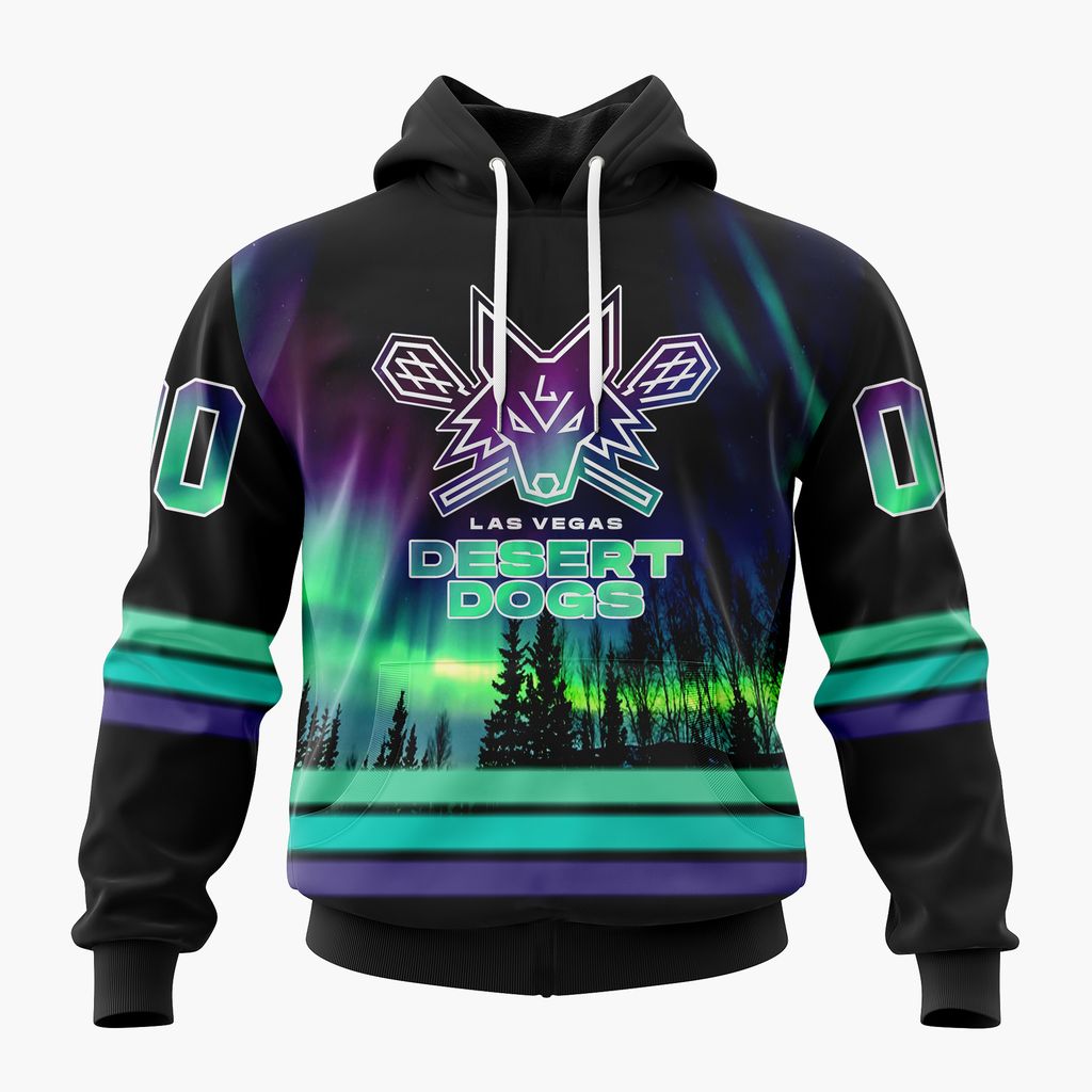 NLL Las Vegas Desert Dogs Special Design With Northern Lights ST2601