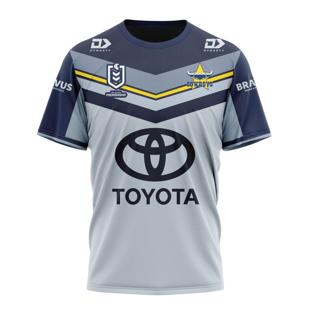 NRL North Queensland Cowboys Personalized 2024 Away Kits Dulcie Shop