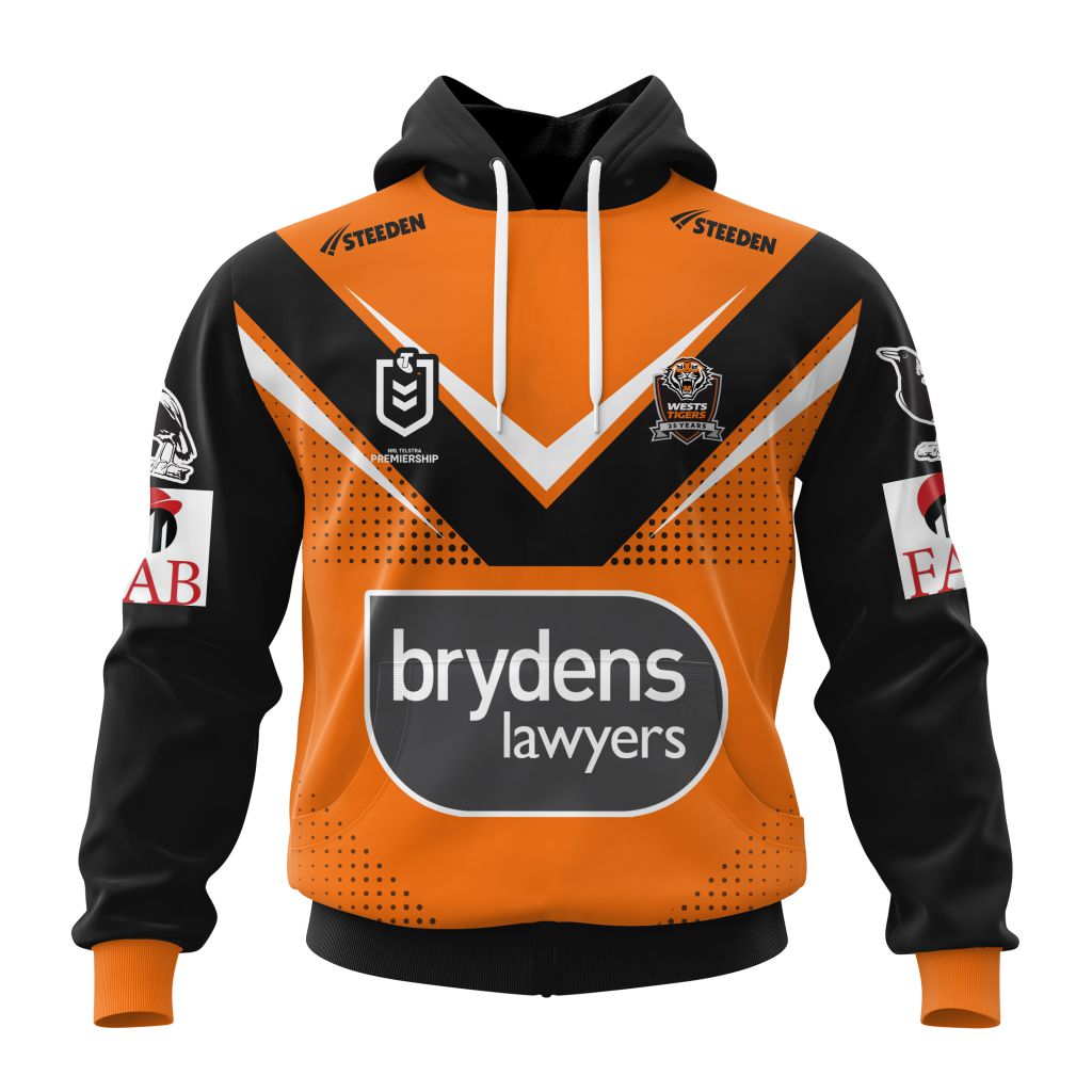 NRL Wests Tigers Personalized 2024 Away Kits Style SpotX Shop