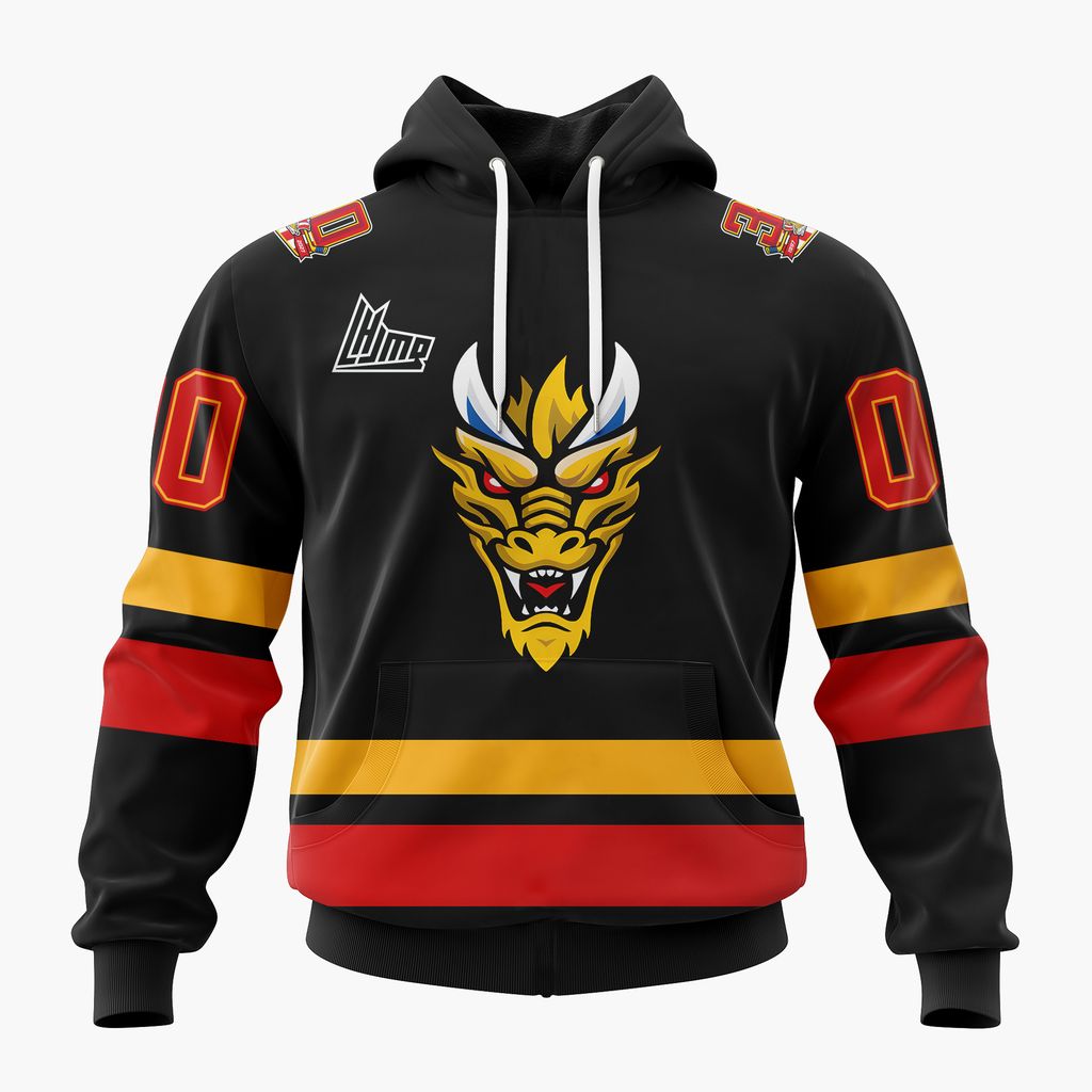 QMJHL Baie-Comeau Drakkar Personalized 2026-27 Alternate Design