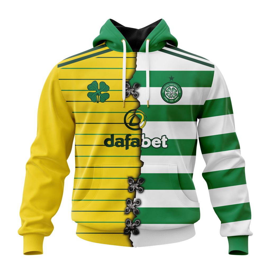 Celtic Football Club Personalized 24/25 Home Mix Design